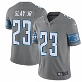Nike Men & Women & Youth Lions 23 Darius Slay Jr Gray Color Rush Limited Jersey,baseball caps,new era cap wholesale,wholesale hats
